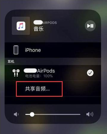 江西苹果14音频维修点分享iPhone14音频共享设置方法 