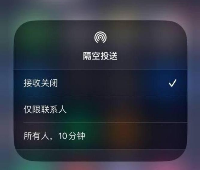 江西苹果14维修分享iPhone 14 Pro如何开启隔空投送 