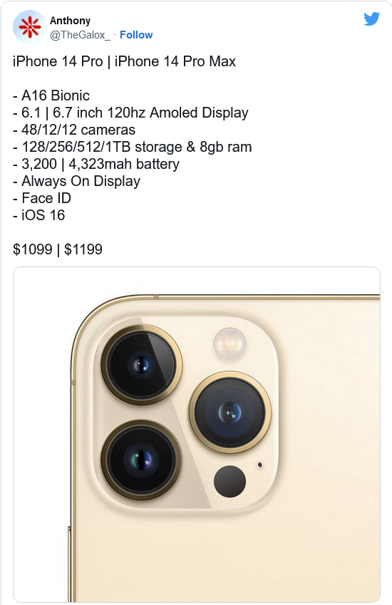 江西苹果14维修分享iPhone 14全系涨价 