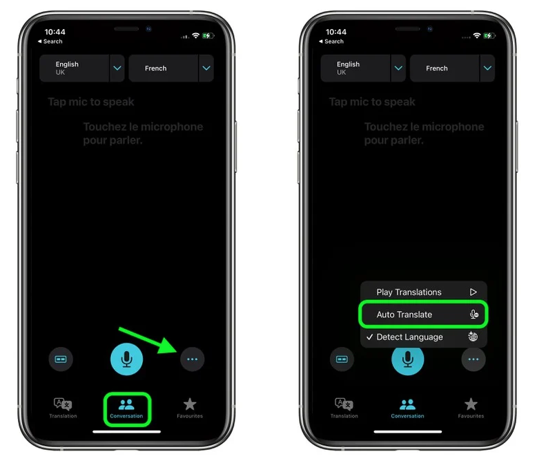 江西苹果手机维修分享iOS 15 “翻译” App 新改进 